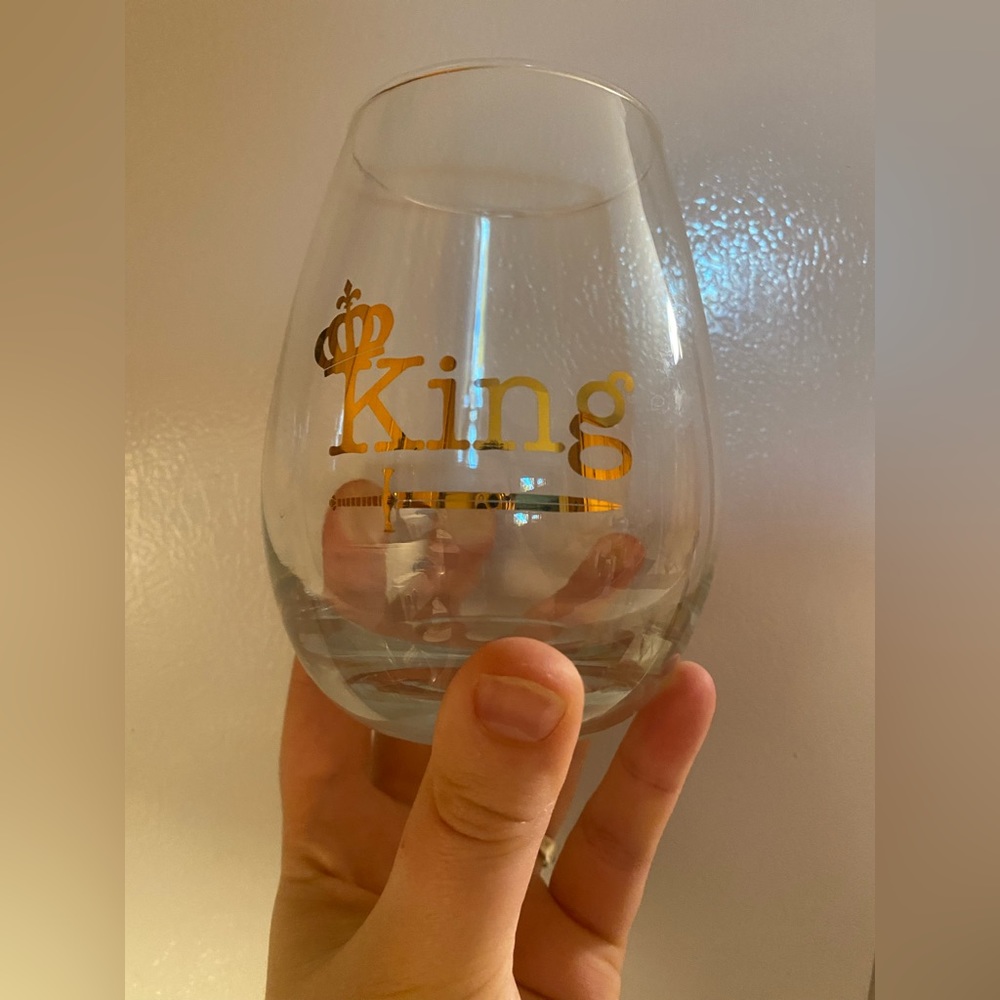King Stemless Wine Glass